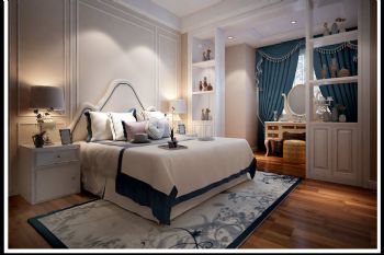 现代精致简欧家居设计图欧式卧室装修图片
