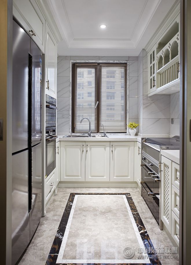 古典大宅厨房设计案例古典风格厨房装修效果图