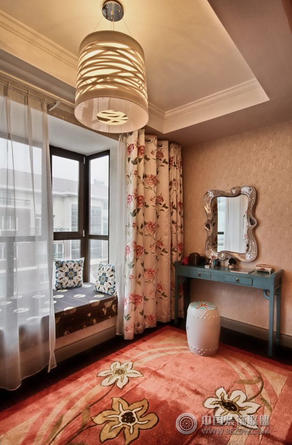 新中式别墅设计欣赏中式风格卧室装修效果图