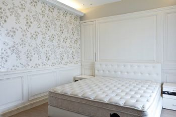 125平米美式三室两厅装修案例美式卧室装修图片