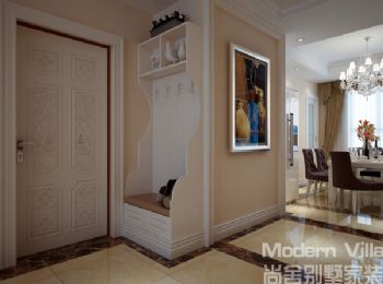 领秀城180平四居室欧式欧式客厅装修图片