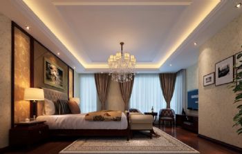 欧式典雅大户型设计图欣赏欧式卧室装修图片