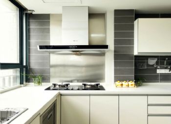 78平米明亮小户型设计图现代厨房装修图片