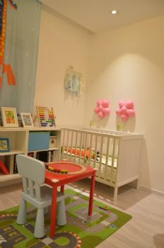 宜家风格清新二居设计案例现代儿童房装修图片