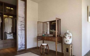 中式禅意别墅设计案例欣赏中式过道装修图片
