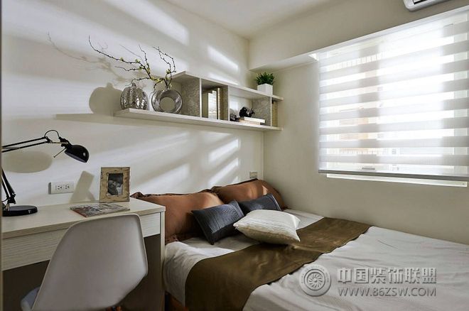 简约三居装修案例欣赏现代风格卧室装修效果图