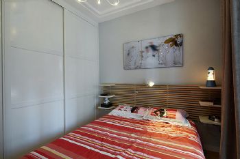 98平米宜家风品质家居案例简约卧室装修图片
