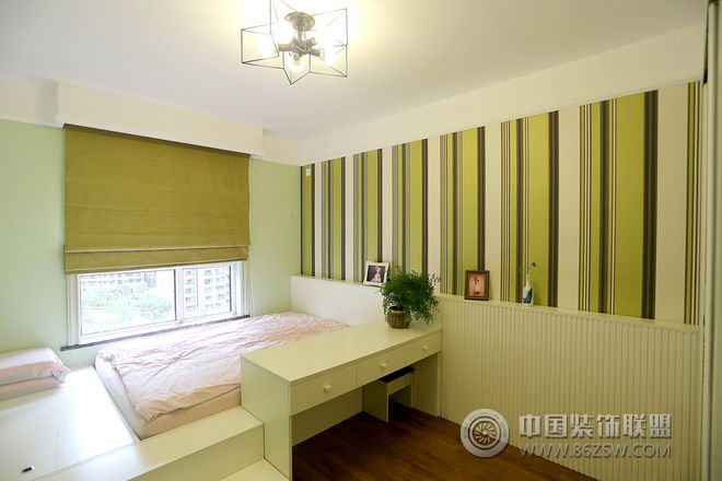新中式雅舍中式风格卧室装修效果图