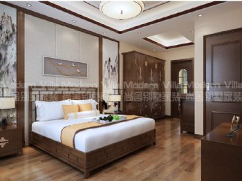 中海铂宫A4美式客厅装修图片