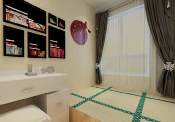 上东国际社区现代卧室装修图片