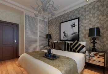 卓扬北湖湾2现代卧室装修图片