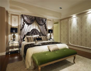 京汉君庭古典卧室装修图片