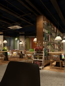 韩式料理餐厅设计餐馆装修图片