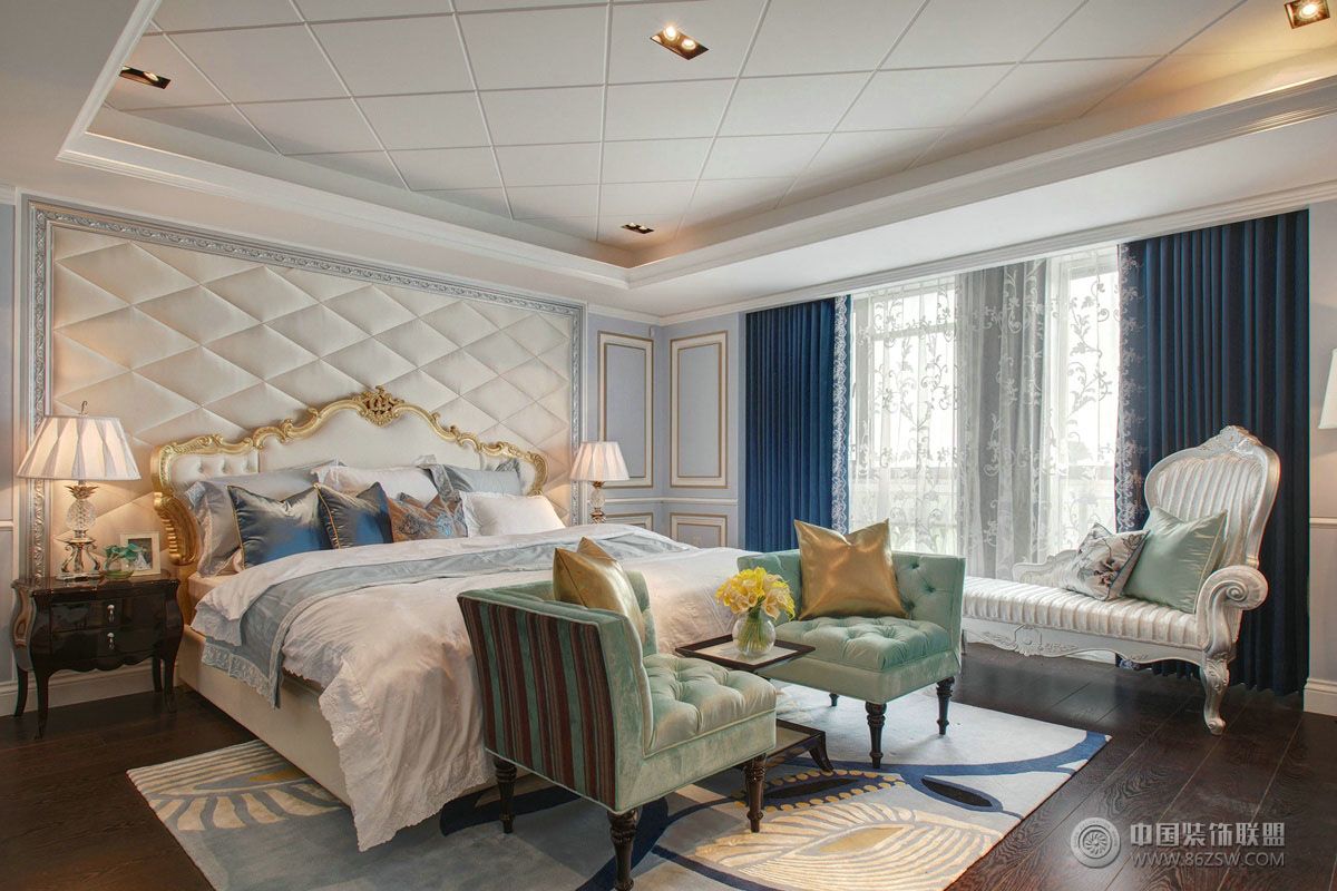 欧式古典别墅设计欣赏古典风格卧室装修效果图
