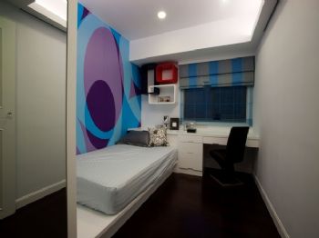 128平米新古典混搭设计案例古典卧室装修图片