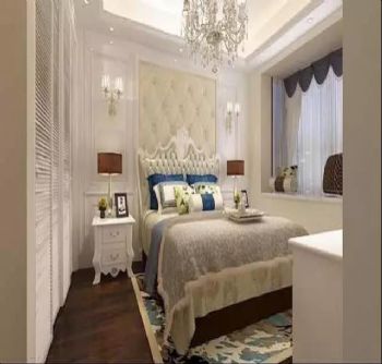 碧海丹城一站式全包效果图欧式卧室装修图片