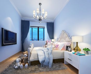 滨海贵族欧式卧室装修图片