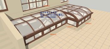D9430天井阳光房设计效果图简欧式客厅装修图片