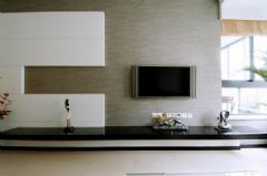 现代设计-装潢效果图（138.48平方米）(1)现代客厅装修图片