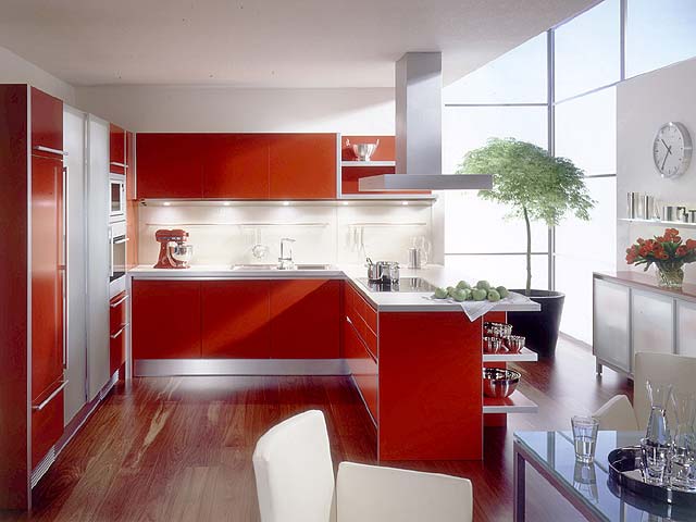 现代风格厨房装修效果图