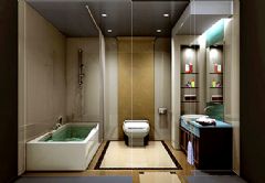 展示浴室图片现代风格卫生间装修图片