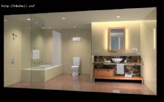 卫生间实景图片欣赏现代风格卫生间装修图片