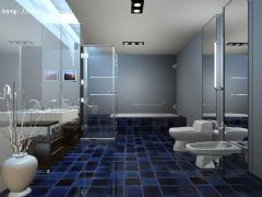 卫生间实景图片欣赏现代风格卫生间装修图片