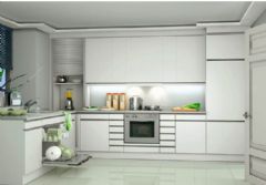 最新家居整体厨房效果图2现代厨房装修图片