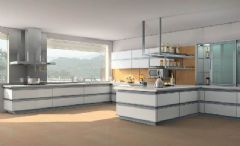 最新家居整体厨房效果图2现代厨房装修图片