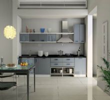 最新家居整体厨房效果图3现代厨房装修图片
