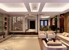 最清爽的客厅图片欣赏九中式客厅装修图片