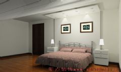 看图片，体验现代作品的点睛之笔现代卧室装修图片