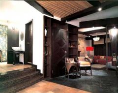波希米亚风格家居的神秘气氛 (图文)现代客厅装修图片