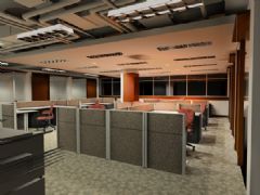 大型会议办公空间欣赏办公室装修图片