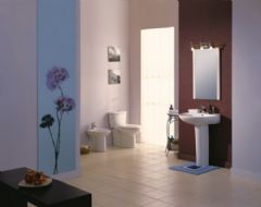 经典，大气，简洁的卫生间效果图片现代卫生间装修图片