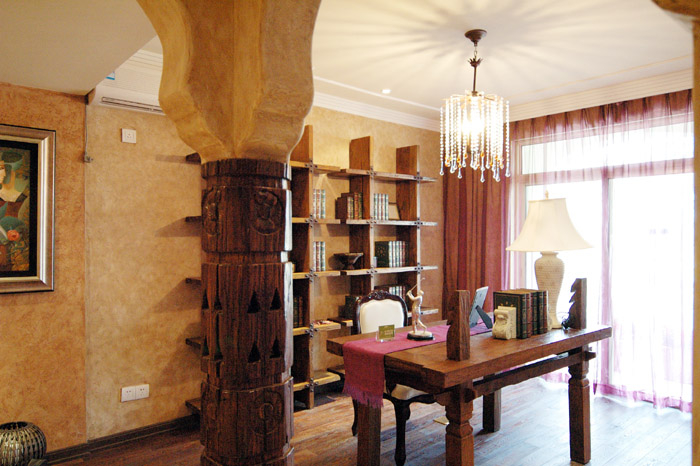古典风格书房装修效果图