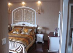 一套欧式实景图片欣赏欧式风格卧室装修图片
